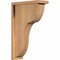 Ekena Millwork Carmel Smooth Corbel w/Backplate, Western Red Cedar, 5 1/2"W x 14"D x 22"H COR06X14X22CAR01SWR - alternate 1